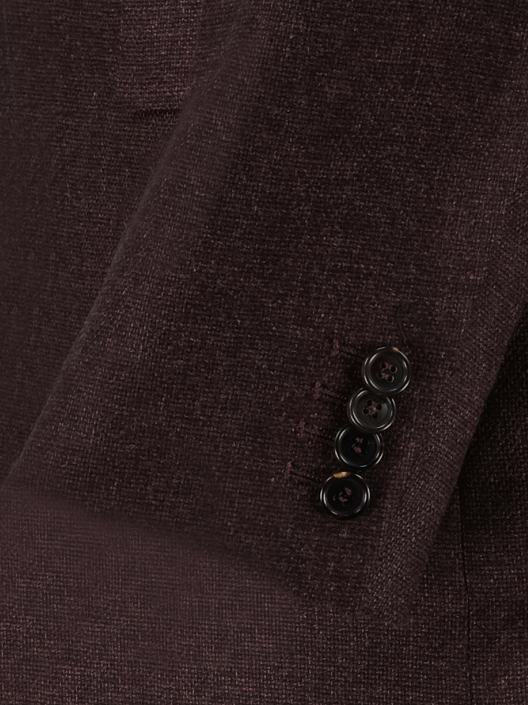 Veste Nattée Grande Taille Bordeaux