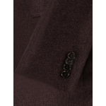 Veste Nattée Grande Taille Bordeaux