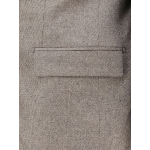 Veste Micro Dessin Grande Taille Beige