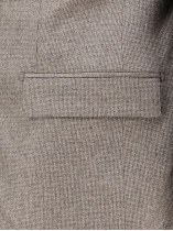 Veste Micro Dessin pour Homme Grand Beige