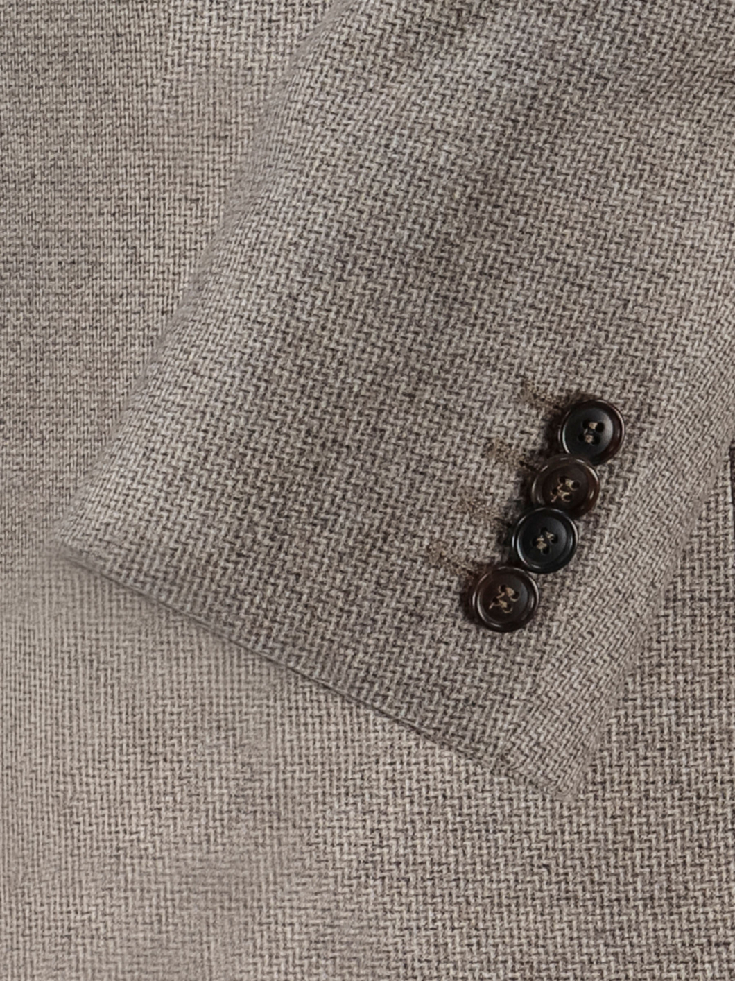 Veste Micro Dessin pour Homme Grand Beige