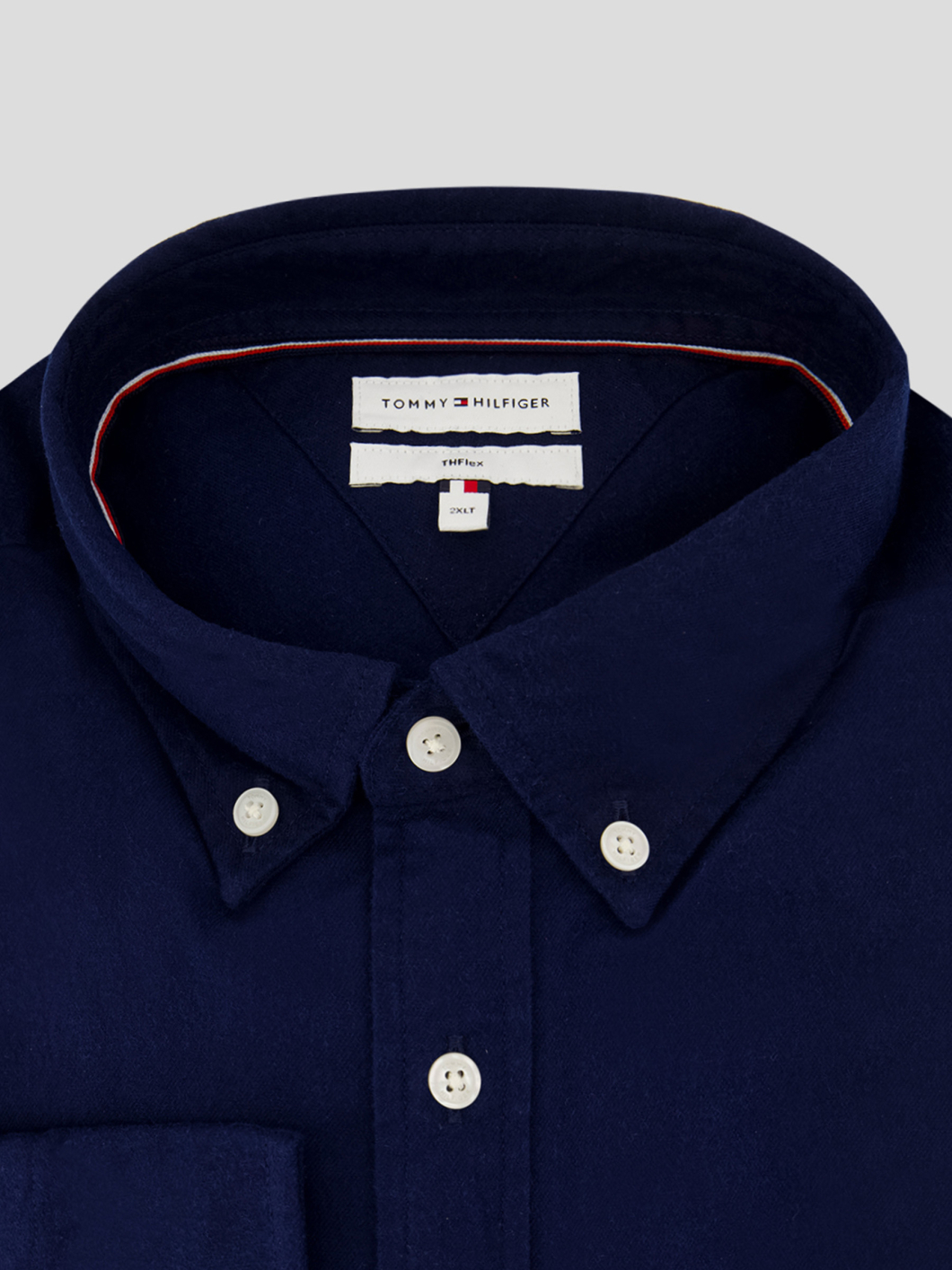Chemise en Flanelle Grande Taille Marine