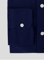 Chemise en Flanelle Grande Taille Marine