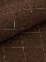 Chemise Flanelle à Carreaux Ralph Grande Taille Marron