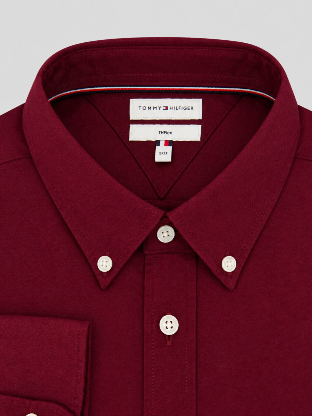 Chemise en Flanelle Grande Taille Bordeaux