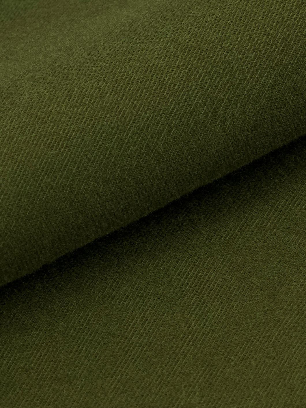 Chemise en Flanelle Grande Taille Kaki