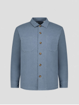Surchemise Sam en Velours pour Homme Grand Bleue