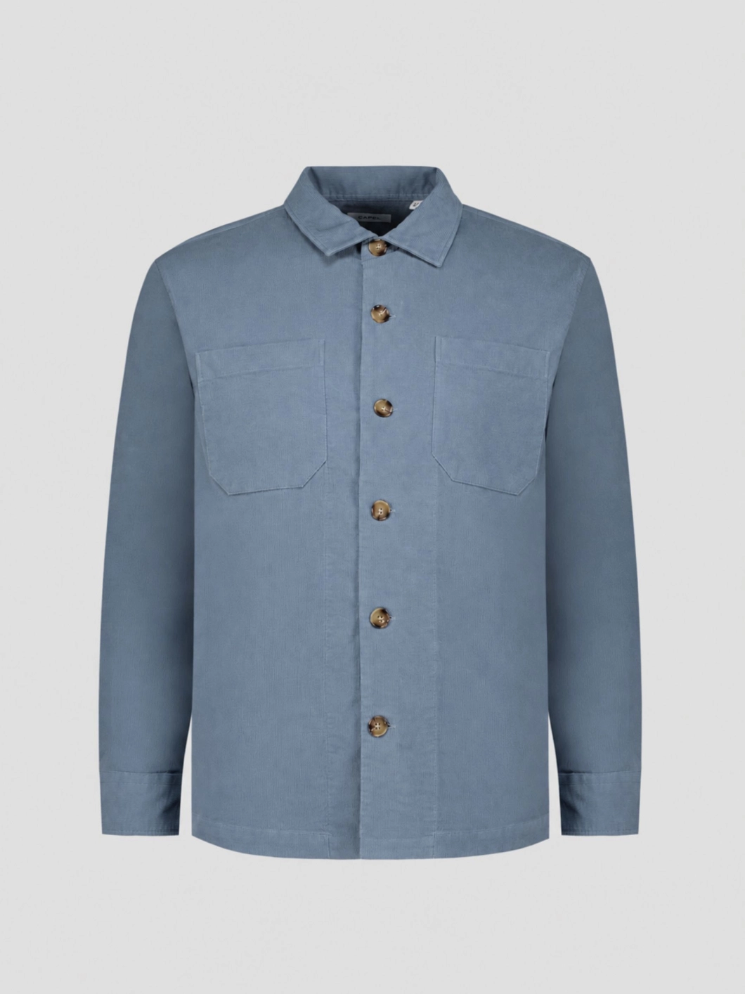 Surchemise Sam en Velours pour Homme Grand Bleue