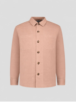 Surchemise Sam en Velours pour Homme Grand Rose