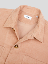 Surchemise Sam en Velours pour Homme Grand Rose
