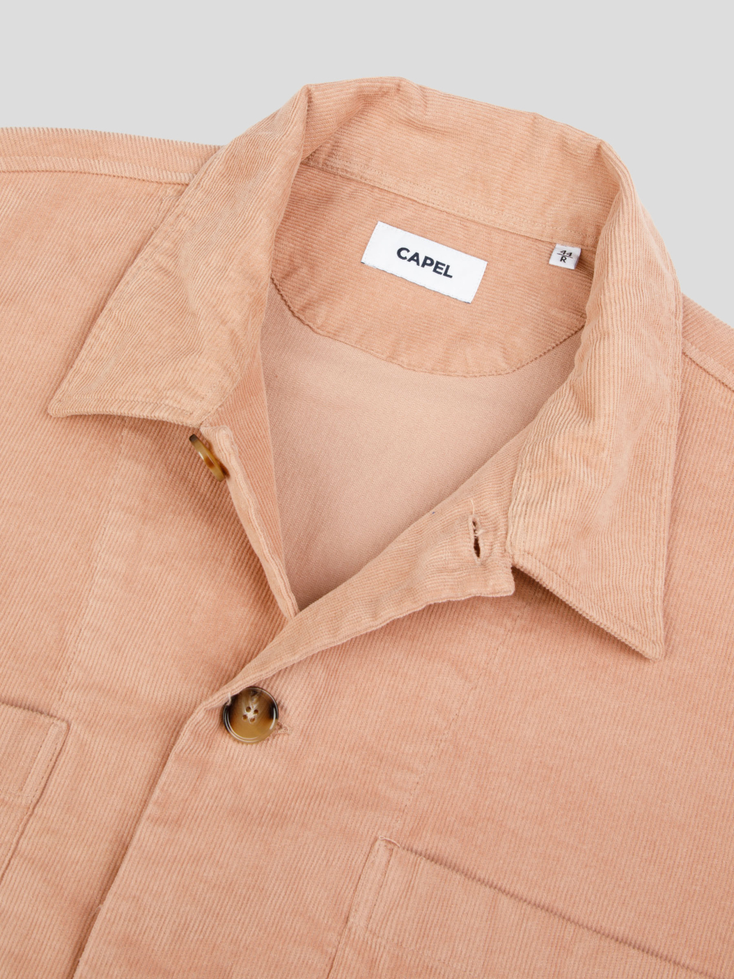 Surchemise Sam en Velours pour Homme Grand Rose