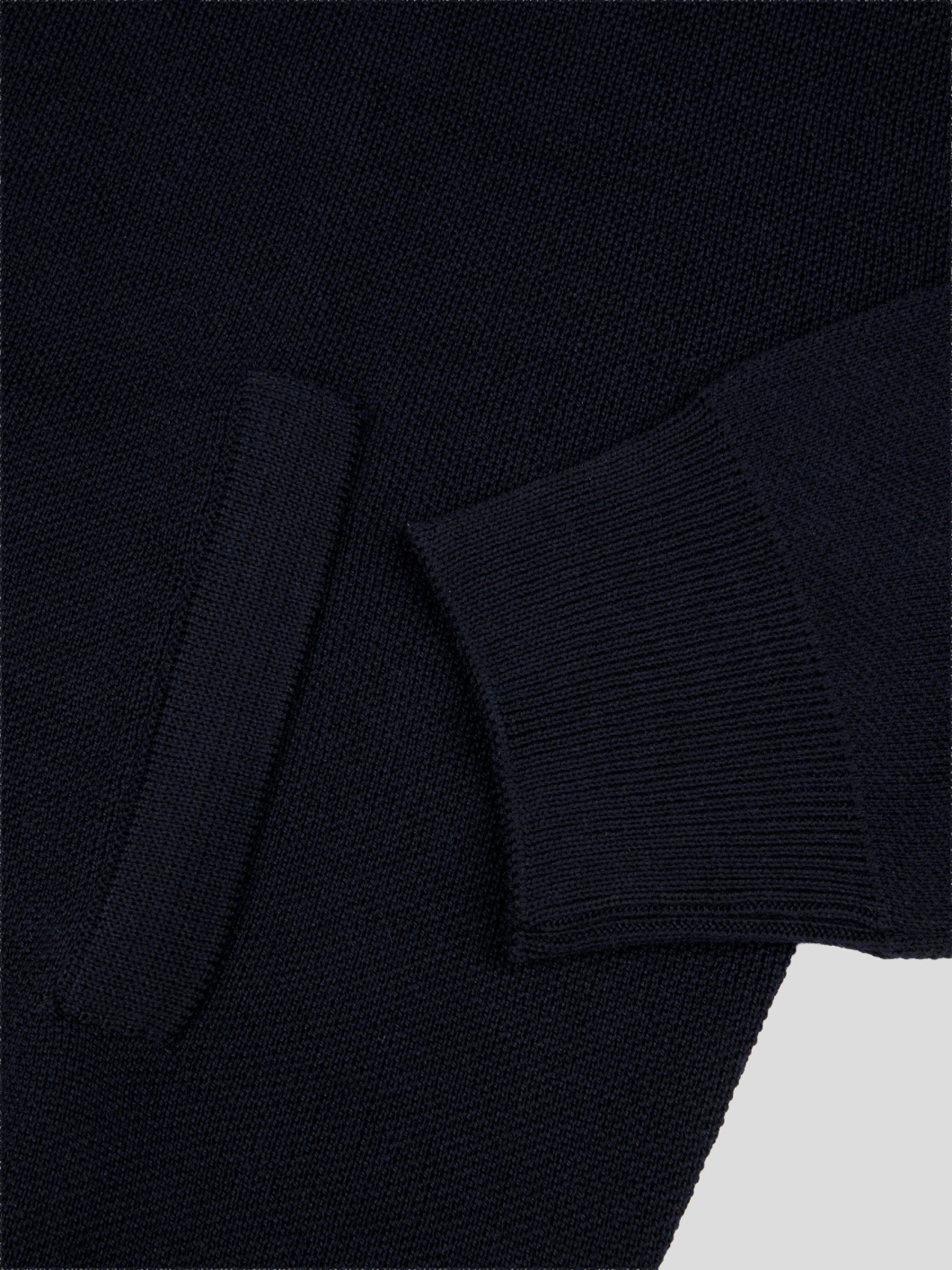 Cardigan Mérinos Zippé Col Teddy Tosco pour Homme Grand Marine