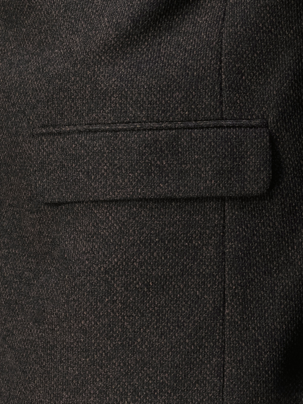 Veste Structurée Doublée Grande Taille Marron