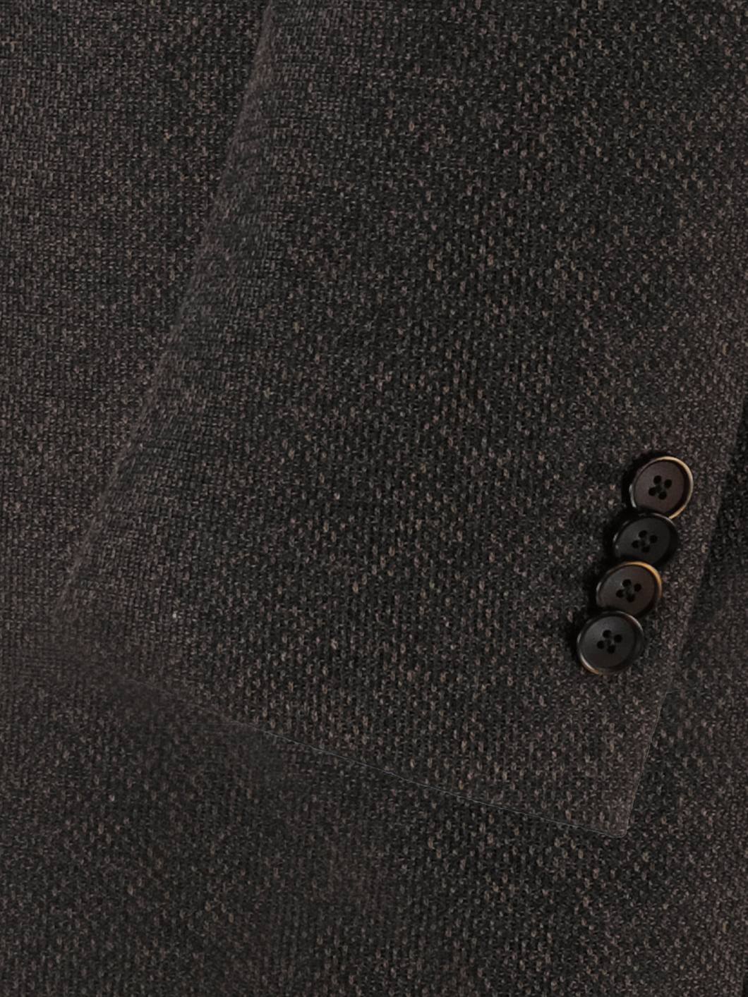 Veste Structurée Doublée Grande Taille Marron