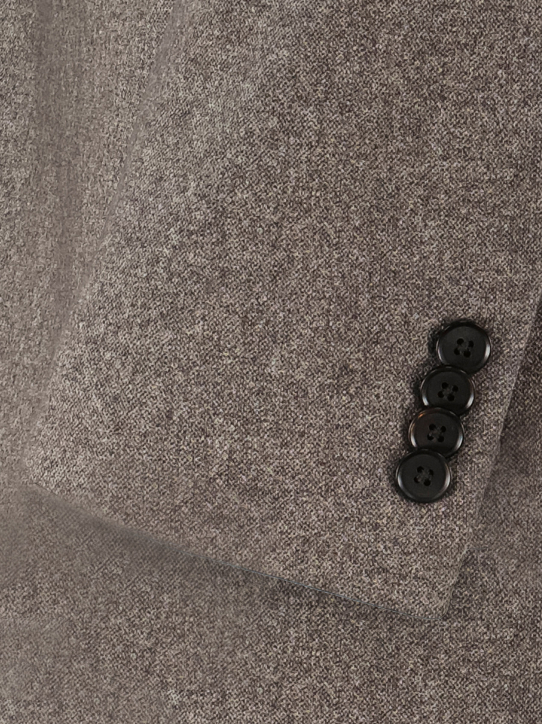 Veste Jersey Effet Tweed Grande Taille Marron Clair