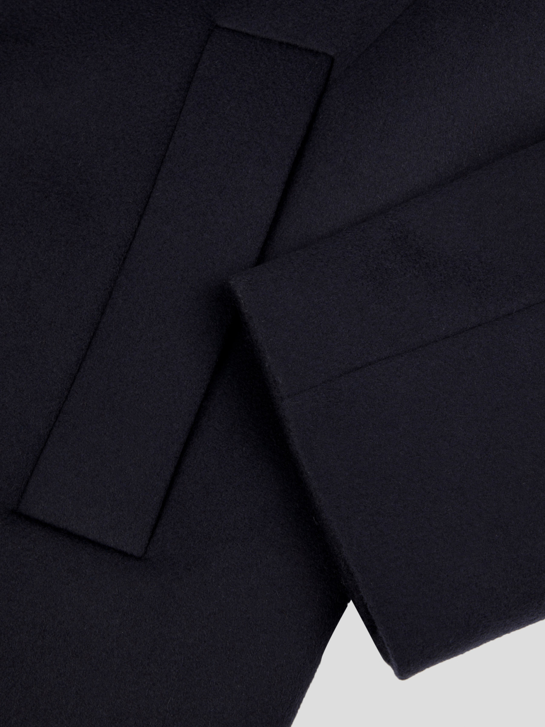 Manteau Col Tailleur Grande Taille Marine