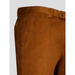Pantalon Grant Velours Grande Taille Cognac