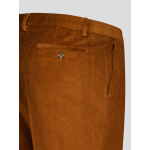 Pantalon Grant Velours Grande Taille Cognac