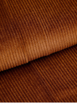 Pantalon Grant Velours Grande Taille Cognac