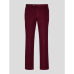 Pantalon Grant Velours Grande Taille Prune