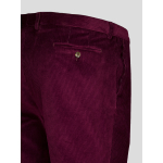 Pantalon Grant Velours Grande Taille Prune