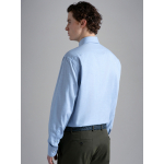 Chemise Flanelle Bleu Ciel Paul & Shark Grande Taille  homme grande taille - Capelstore