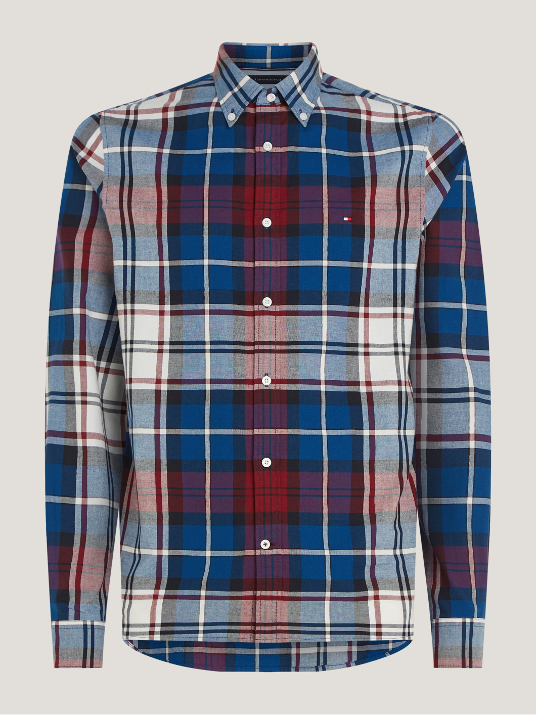 Chemise Carreaux Tommy Hilfiger Grande Taille  homme grande taille - Capelstore