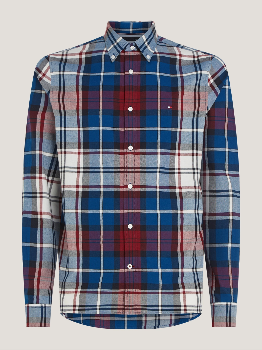 Chemise Carreaux Tommy Hilfiger Grande Taille  homme grande taille - Capelstore