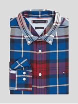 Chemise Carreaux Tommy Hilfiger Grande Taille  homme grande taille - Capelstore