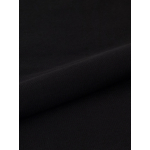 Chemise Maille Piquée Grande Taille Noire
