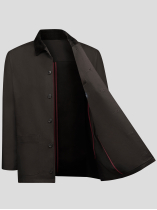 Veste Worker Marron Capel Grande Taille  homme grande taille - Capelstore