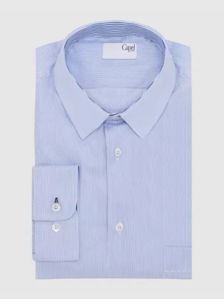 Chemise ML Rayures Capel Grande Taille