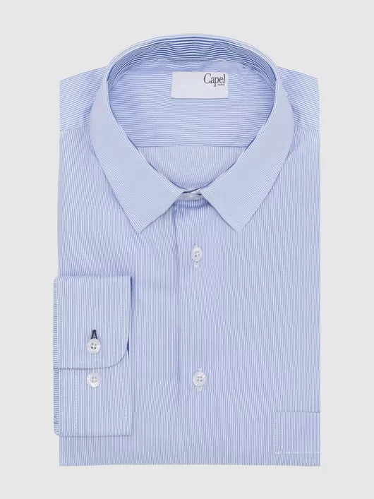 Chemise ML Rayures Capel Grande Taille