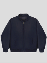 Blouson Marine Zippe Capel Grande Taille  homme grande taille - Capelstore