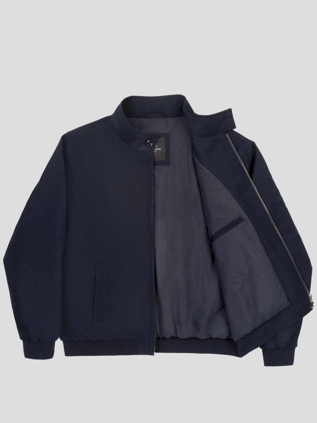 Blouson Marine Zippe Capel Grande Taille  homme grande taille - Capelstore