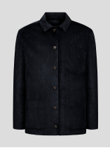 Veste Worker Velours Marine Capel Grande Taille  homme grande taille - Capelstore