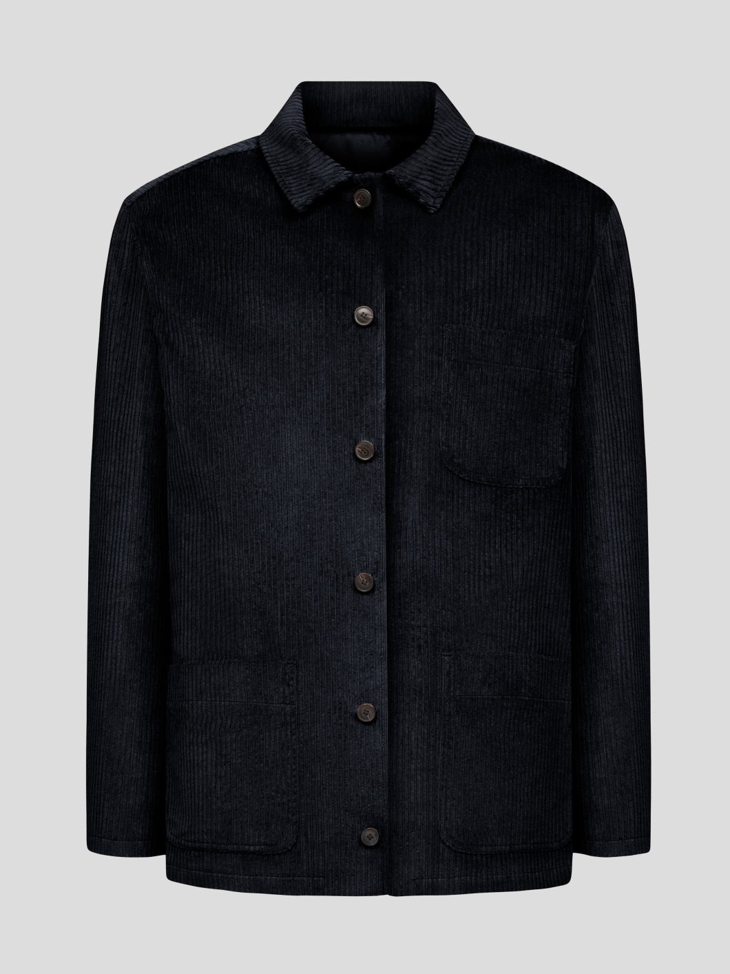 Veste Worker Velours Marine Capel Grande Taille  homme grande taille - Capelstore