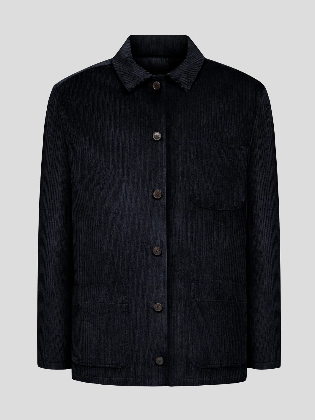 Veste Worker Velours Marine Capel Grande Taille  homme grande taille - Capelstore