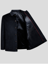 Veste Worker Velours Marine Capel Grande Taille  homme grande taille - Capelstore