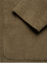 Veste Worker Velours Beige Capel Grande Taille  homme grande taille - Capelstore