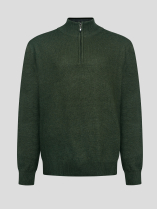 Pull Lino Camionneur Vert Capel Grande Taille  homme grande taille - Capelstore