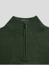 Pull Lino Camionneur Vert Capel Grande Taille  homme grande taille - Capelstore
