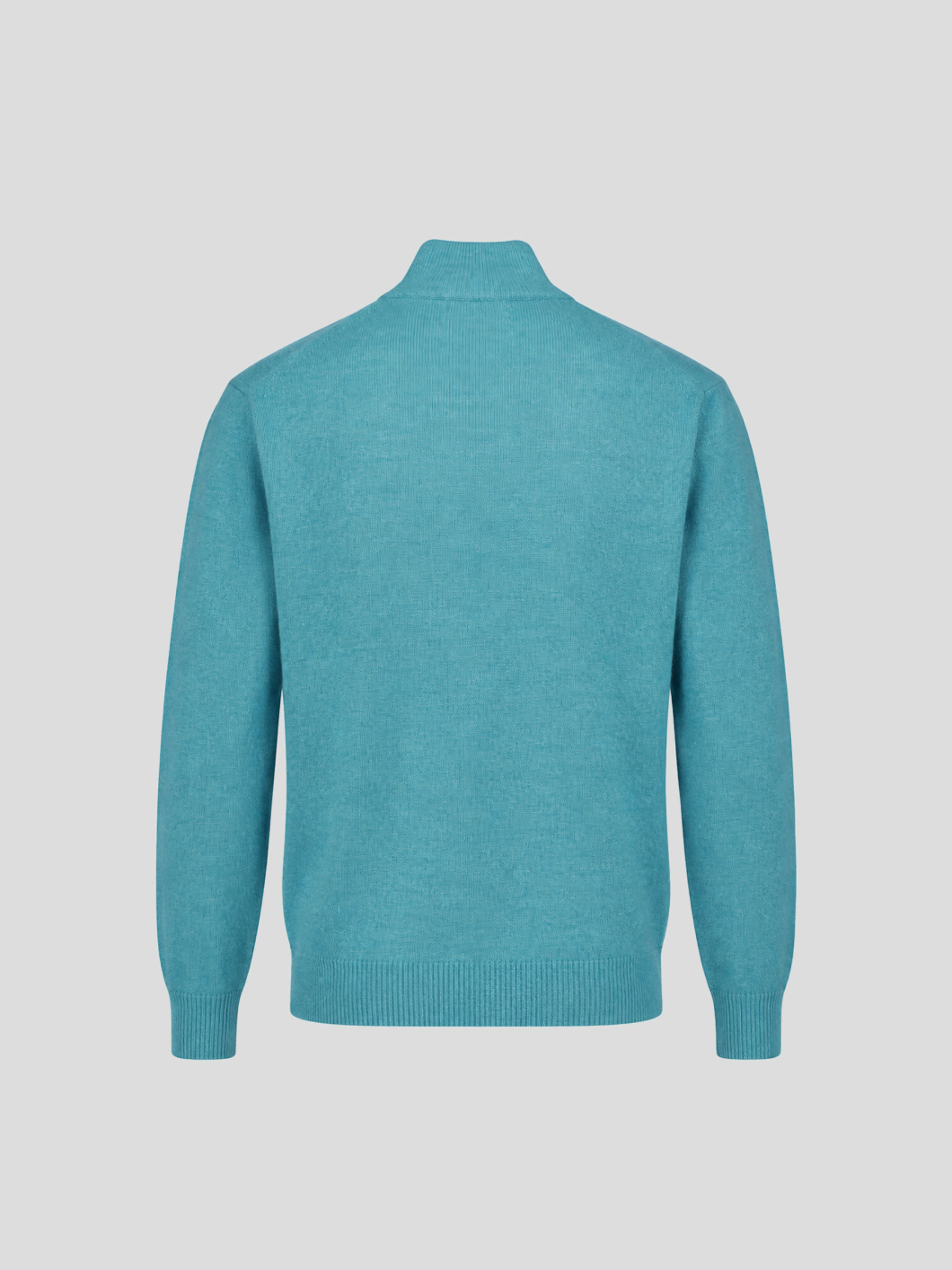 Pull Lambswool Col Camionneur Lino Grande Taille Bleu