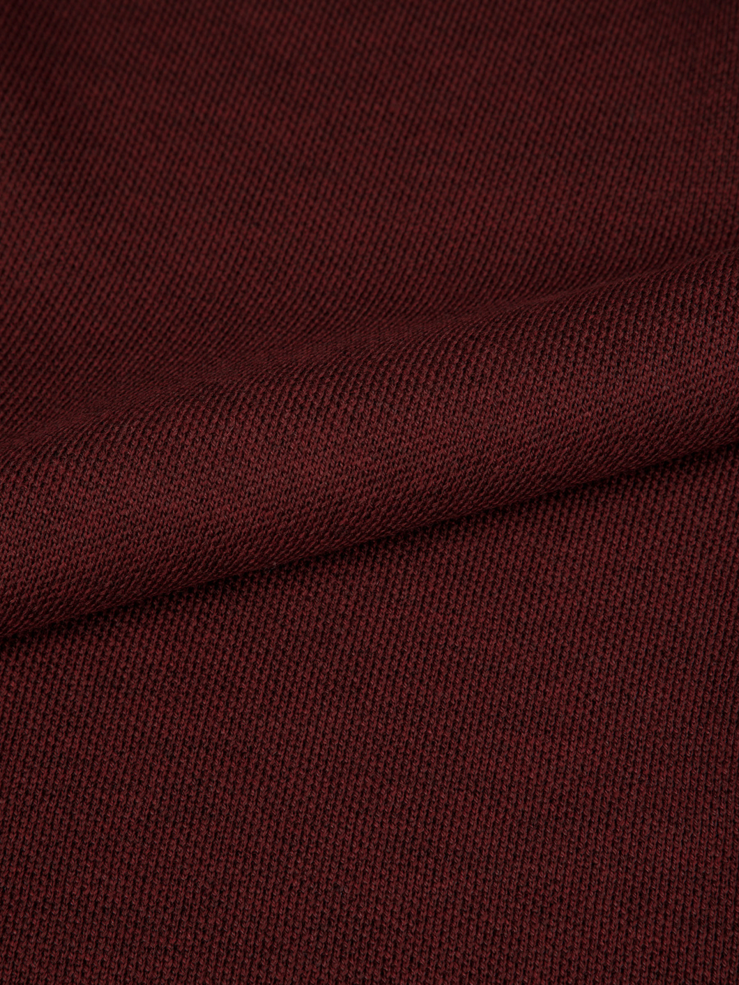 Pull Mérinos Col V Como Grande Taille Bordeaux