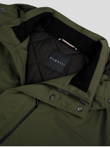 Blouson avec Capuche Amovible pour Homme Grand Kaki