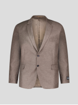 Veste Laine et Cachemire Grande Taille Marron Glacé