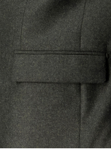 Veste Laine et Cachemire Grande Taille Kaki