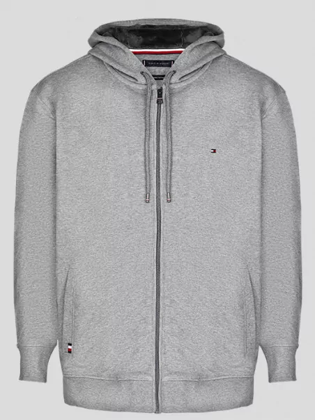 Sweat Zippe Tommy Hilfiger Grandes Tailles homme grande taille - Capelstore