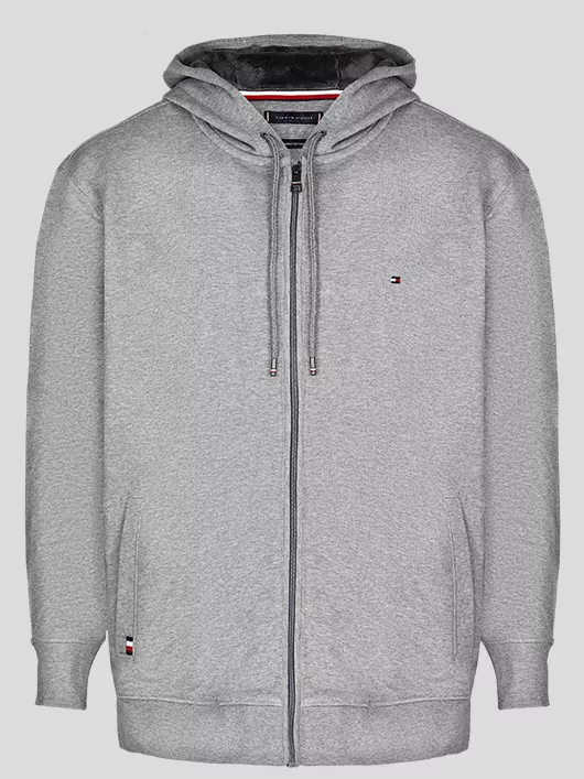 Sweat Zippe Tommy Hilfiger Grandes Tailles homme grande taille - Capelstore