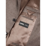 Veste Laine et Cachemire Grande Taille Marron Glacé